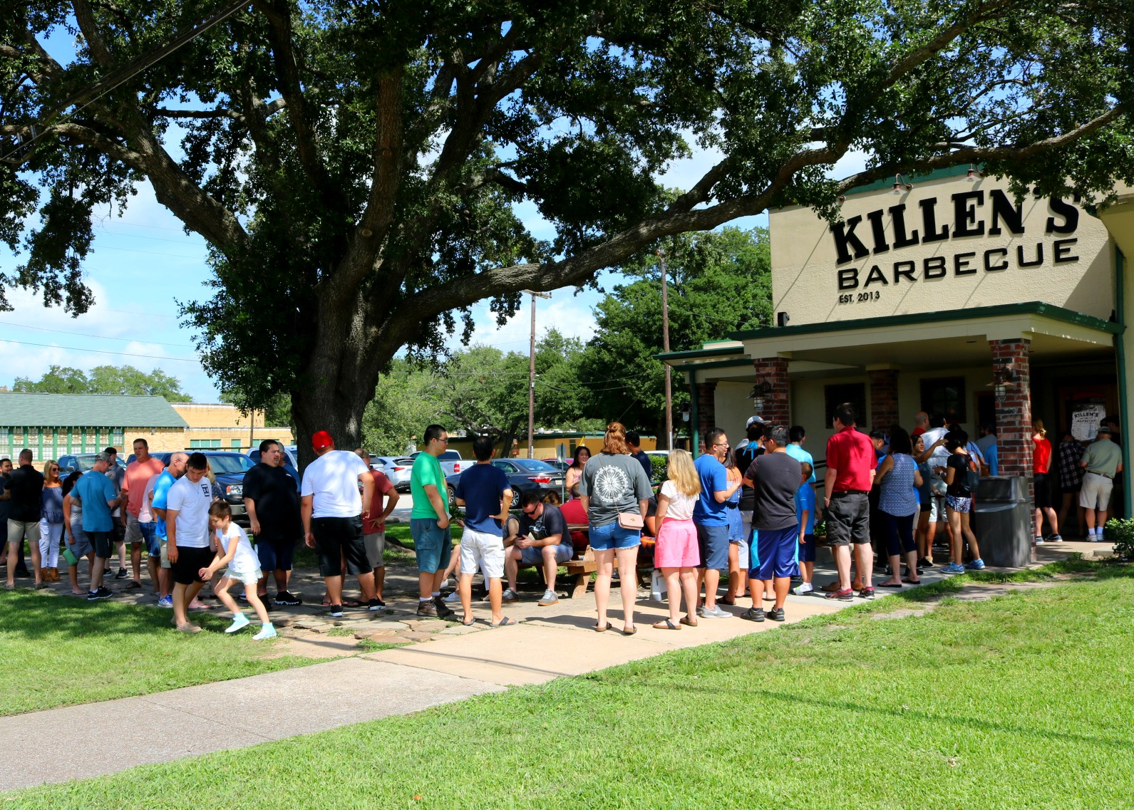 Killen's line at ~11am (opening)