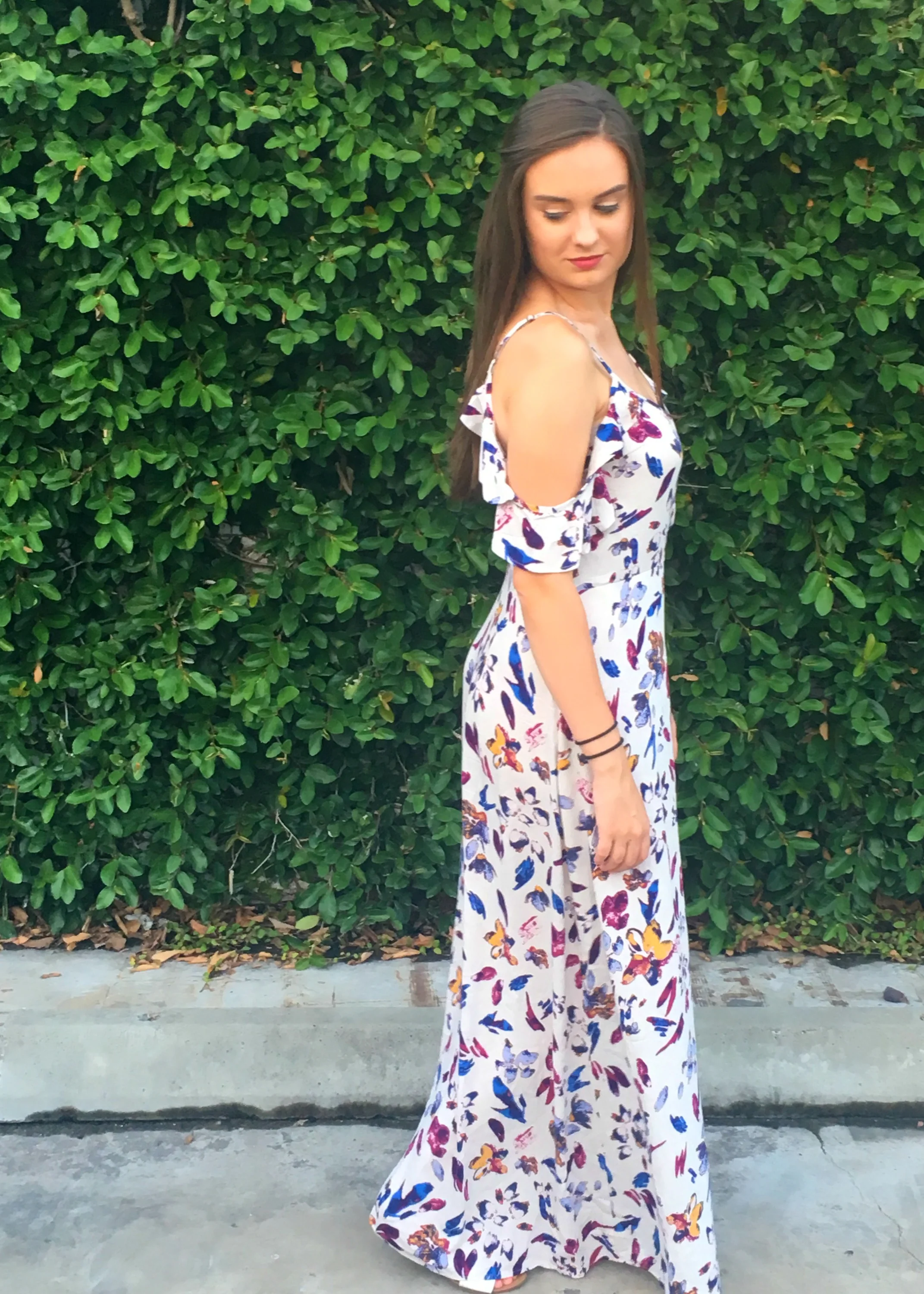 Julep also has this awesome ivy wall in back, perfect for outfit photos. Xhilaration Dress