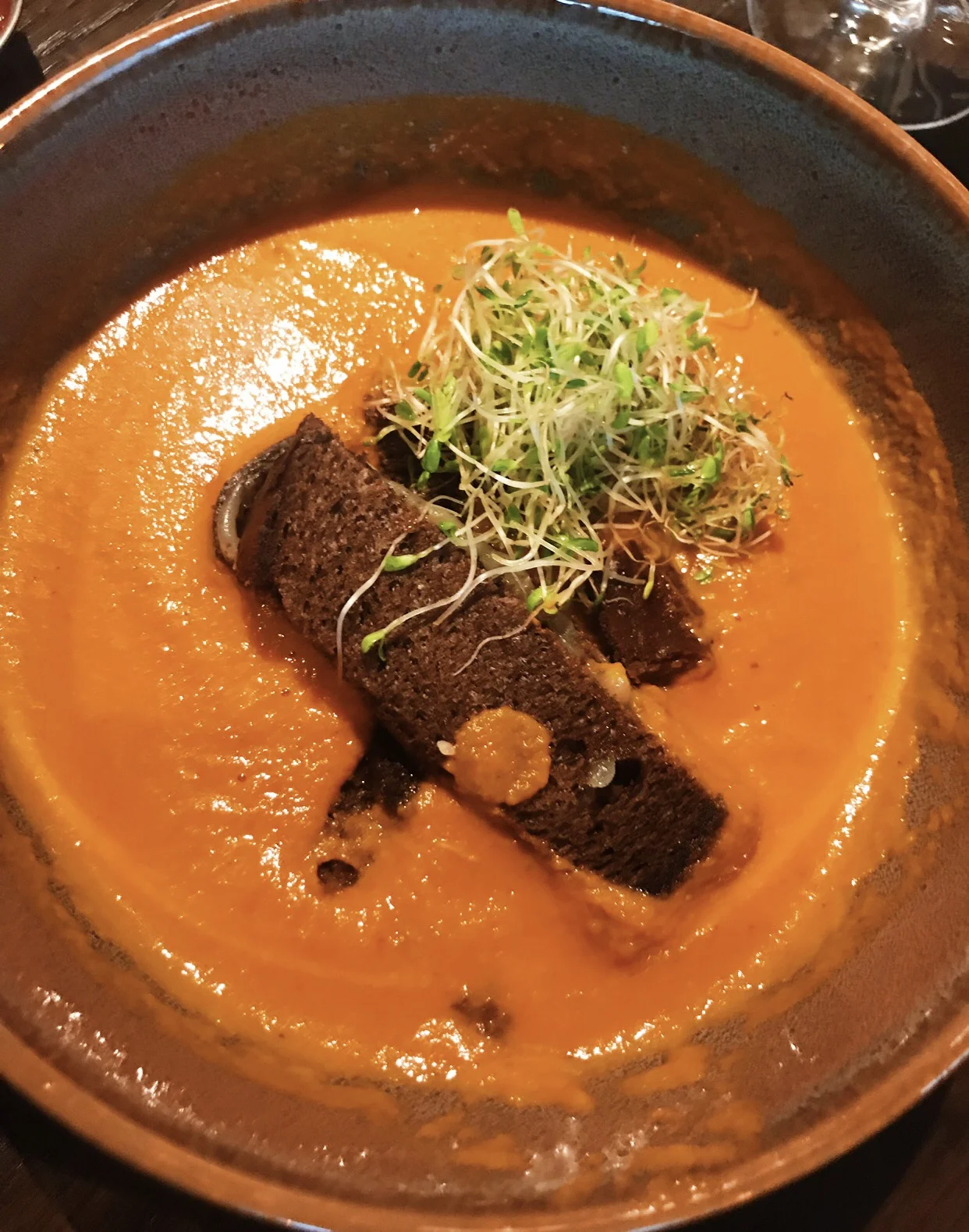 Creamy tomato soup