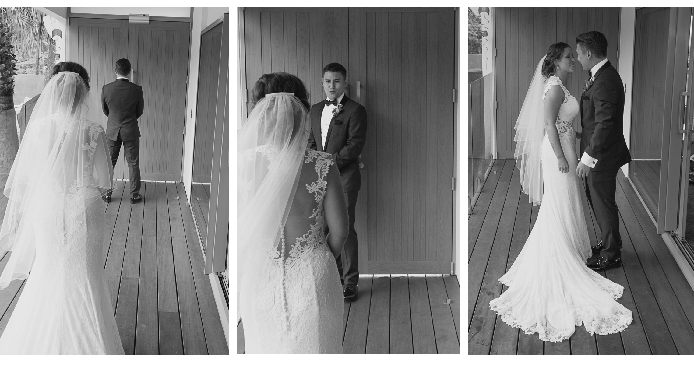 first look wedding