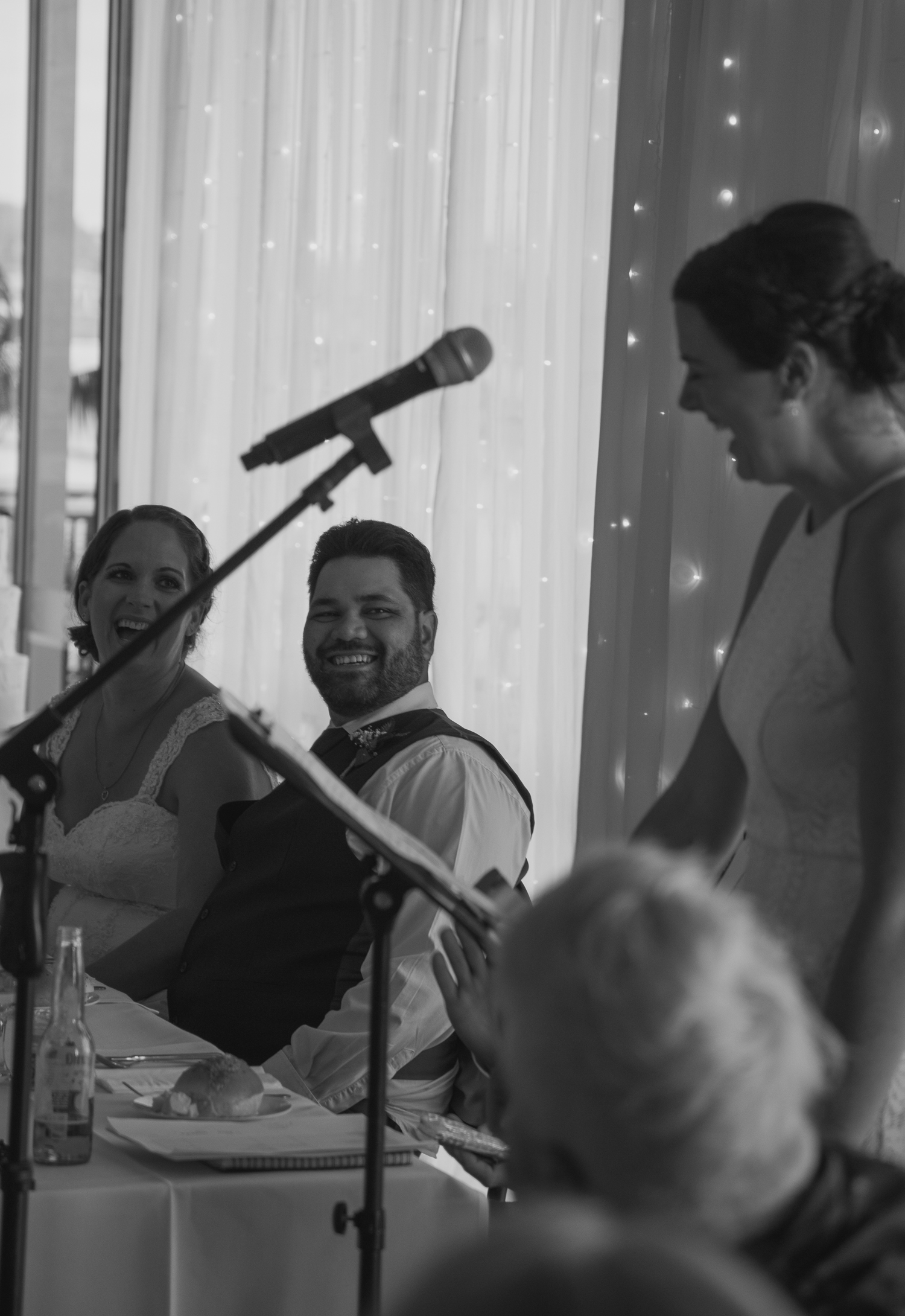 maid of honour speech during Wedding reception