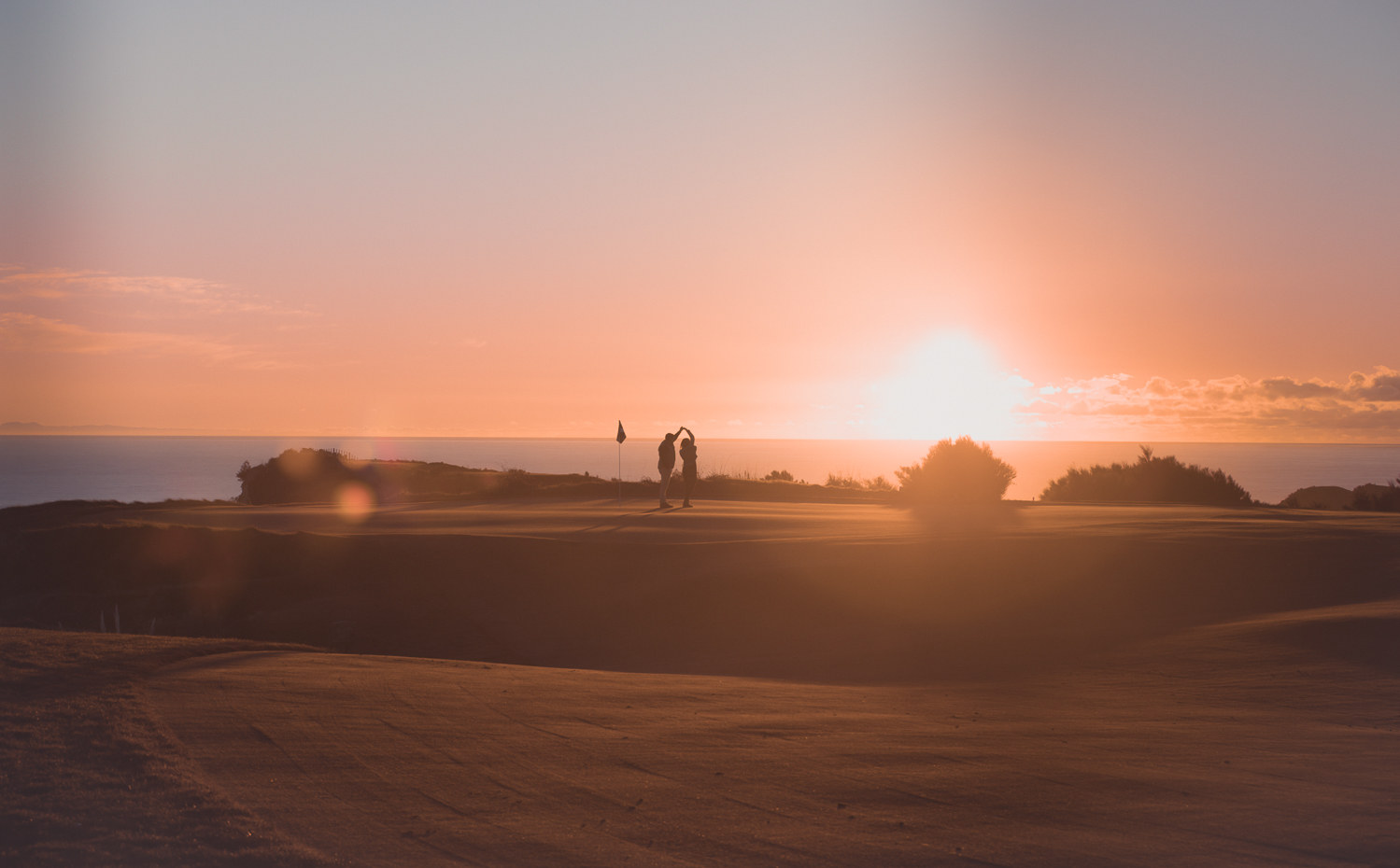 Cape Kidnappers at sunrise