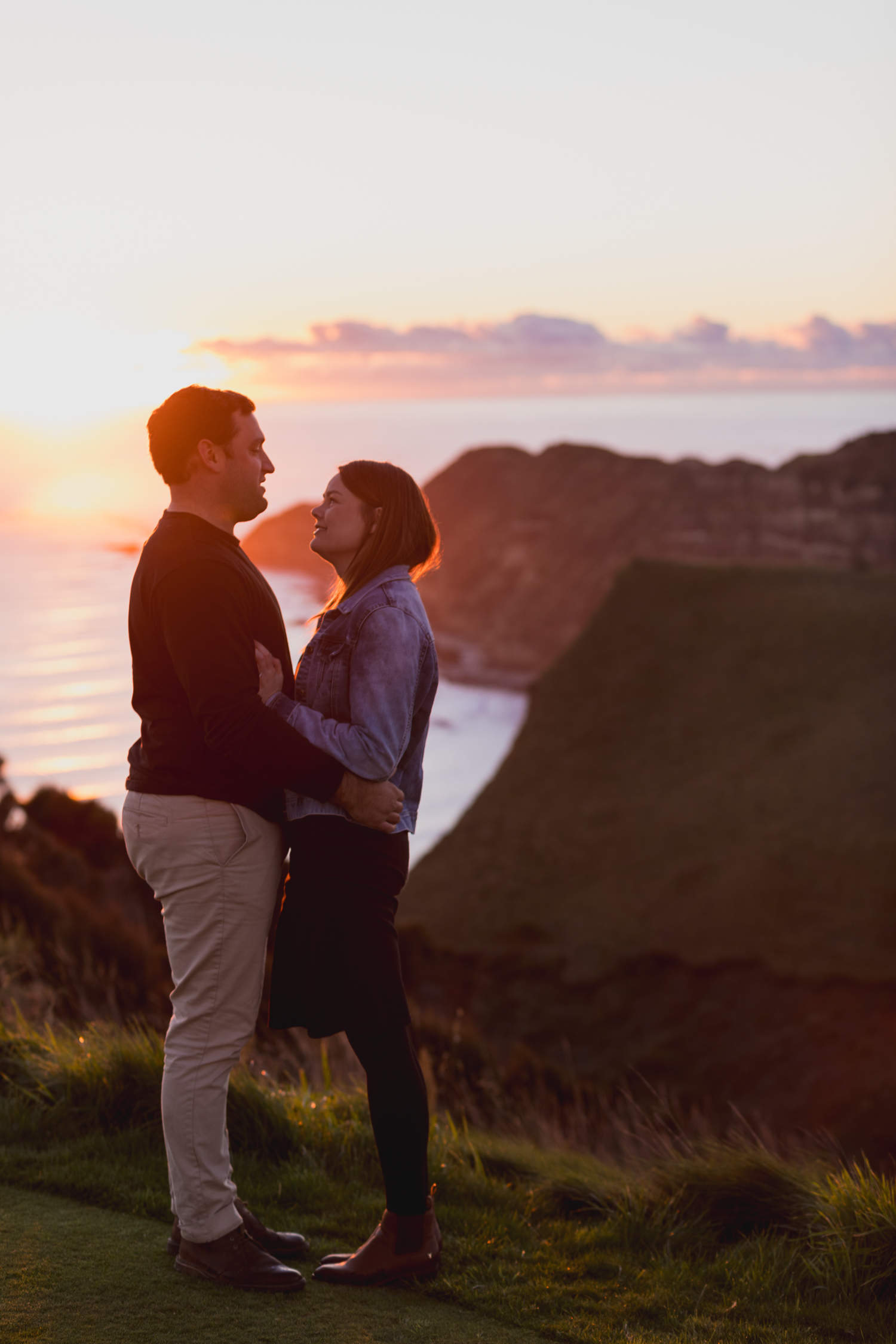 Cape Kidnappers at sunrise