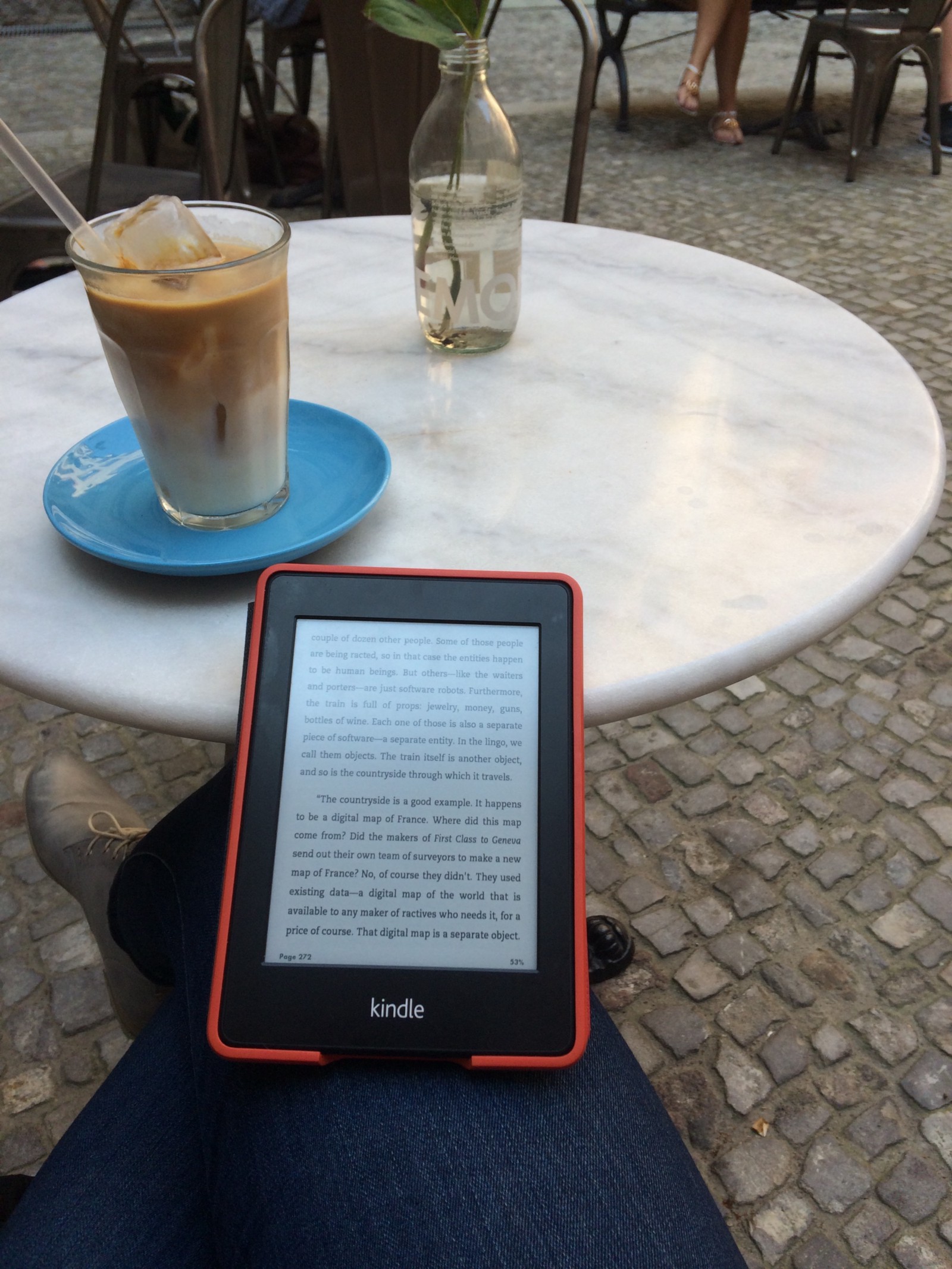 Reading at Father Carpenter