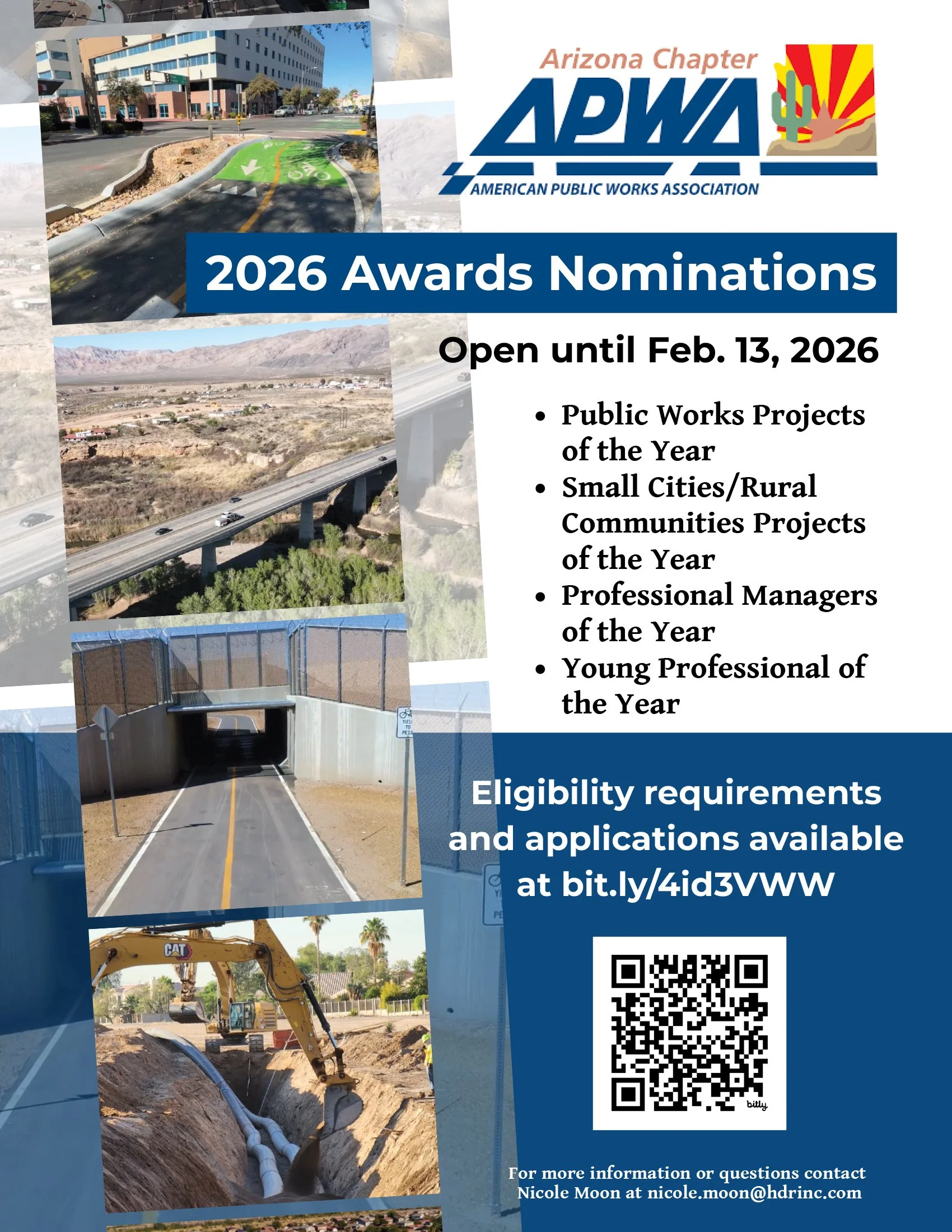 2026 CALL FOR AWARD NOMINATIONS — Arizona Chapter APWA Statewide Conference