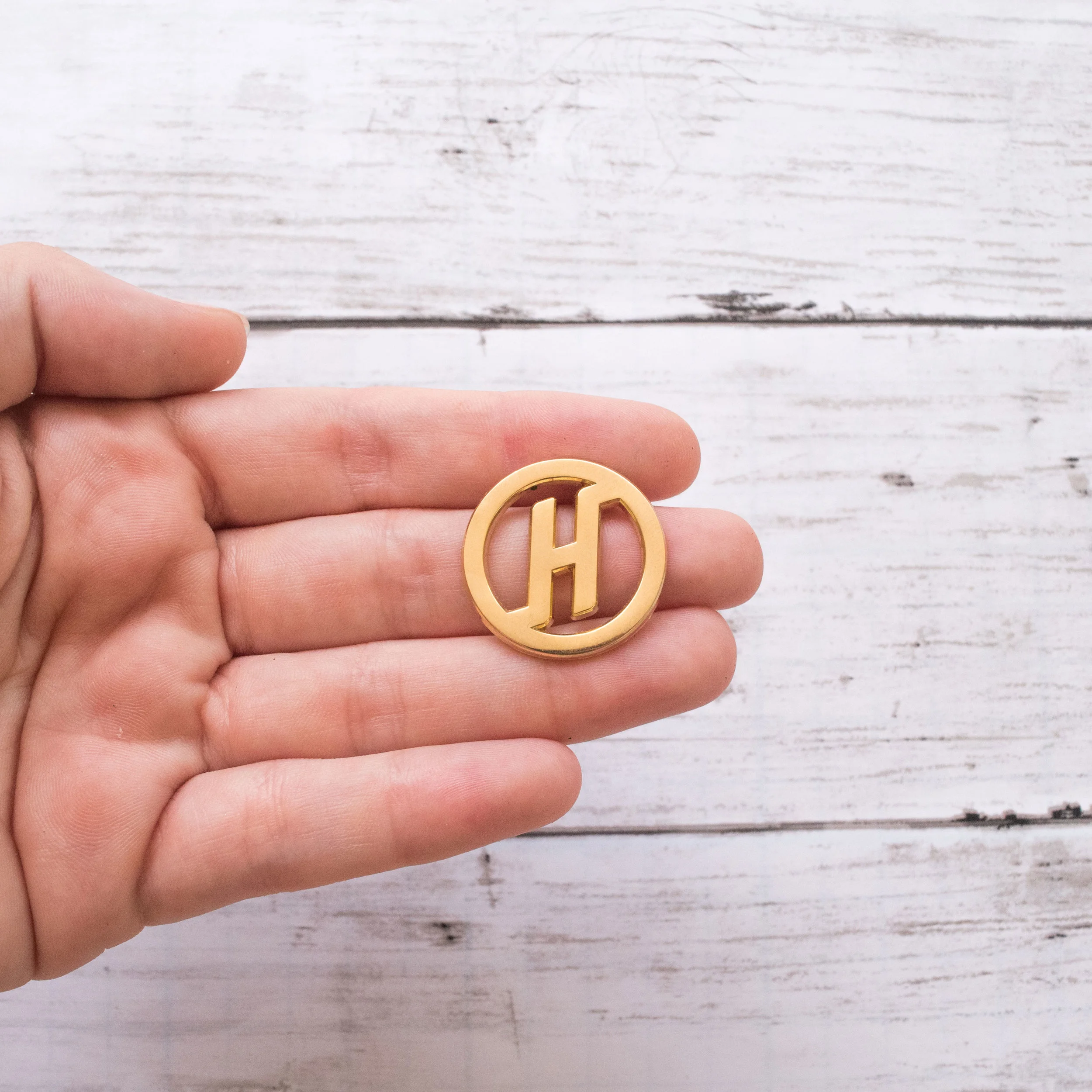 Gold Hero Pin