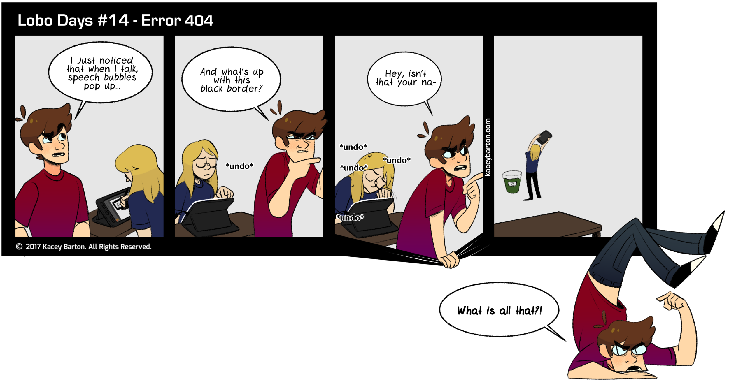 Fun Fact: Todd's major was never revealed in any of the comics.