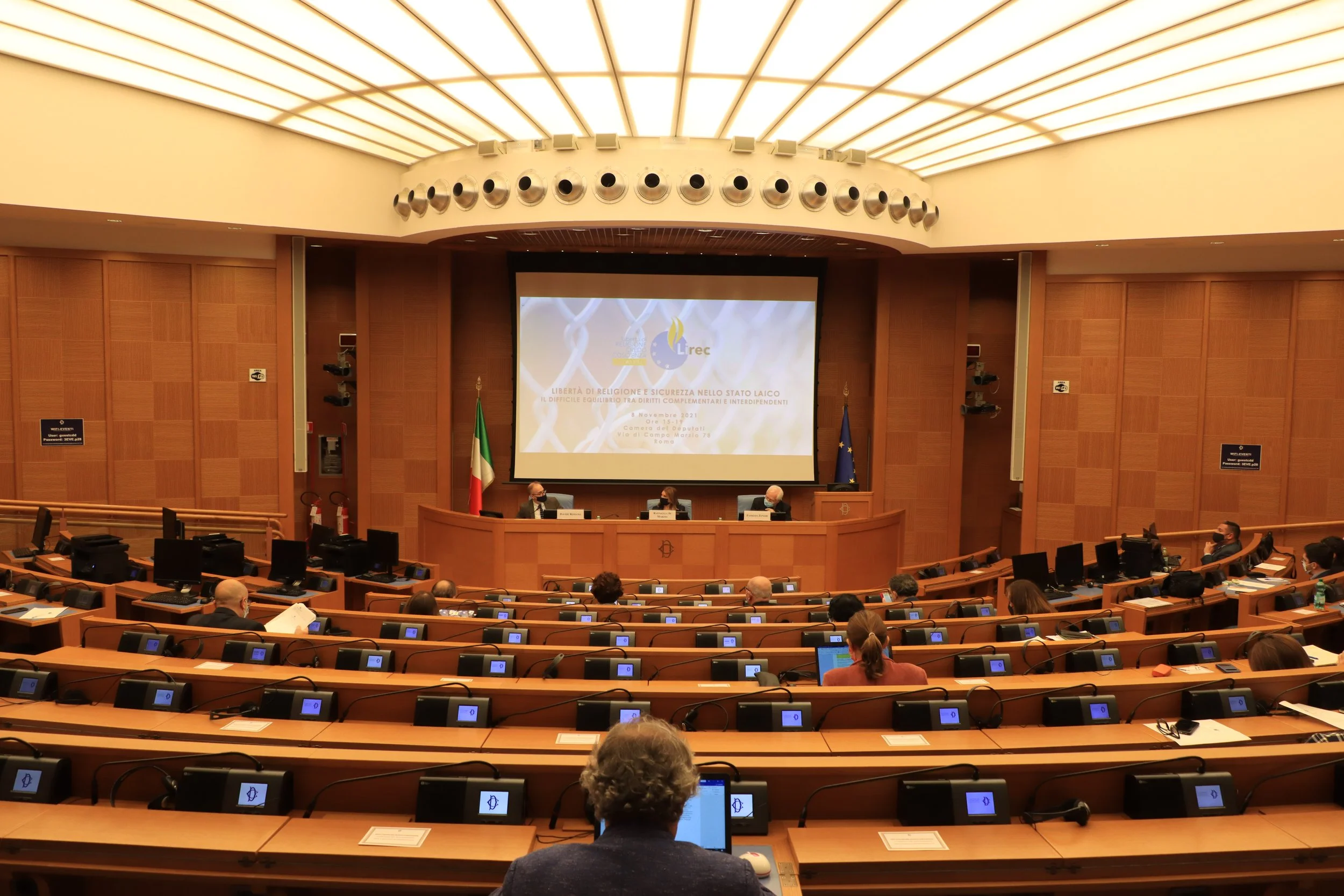 LIREC Conference at the Italian Parliament: Discussion on the Freedom of Religion and State Security