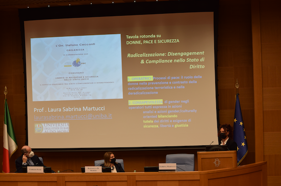 Speech by Prof. S. Martucci, University of Bari