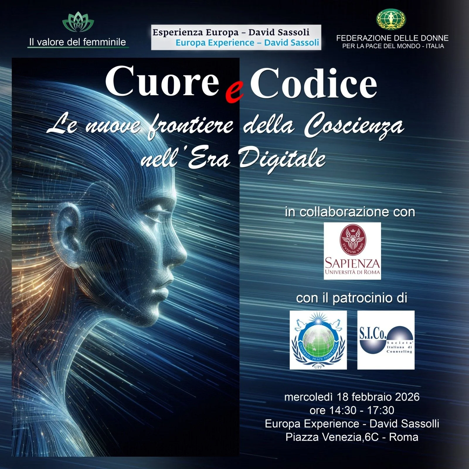 LIREC PARTECIPA A Convegno: Cuore e Codice. Le nuove frontiere della coscienza