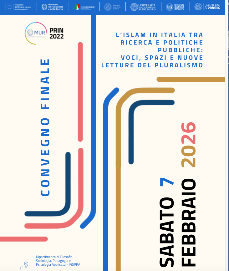 LIREC PARTECIPA A Convegno. L’Islam in Italia tra ricerca e politiche pubbliche: voci, spazi e nuove letture del pluralismo
