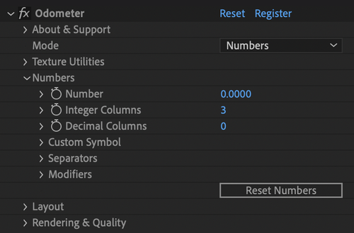 Odometer — Plugin Everything