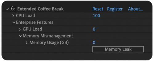 Extended Coffee Break — Plugin Everything