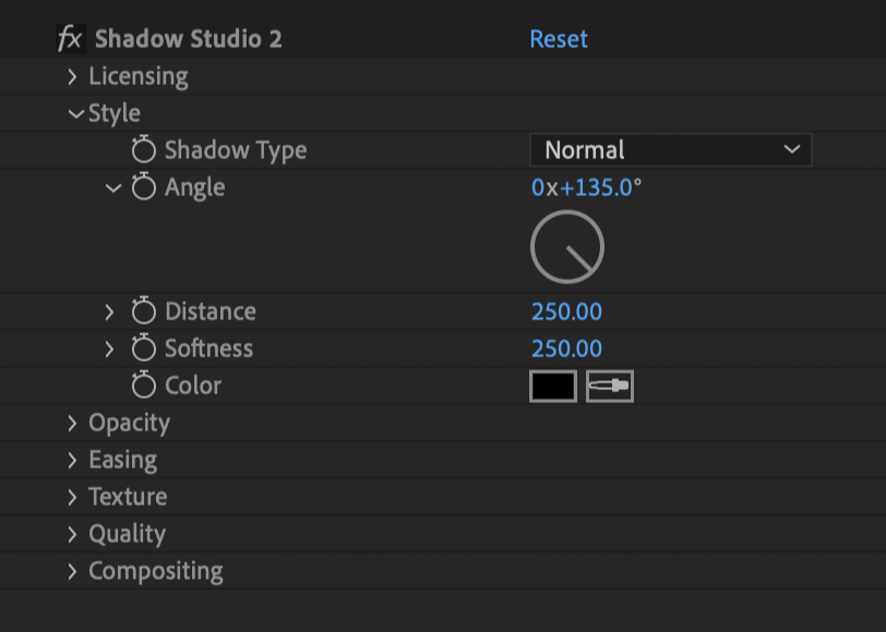 styling shadow 2.0