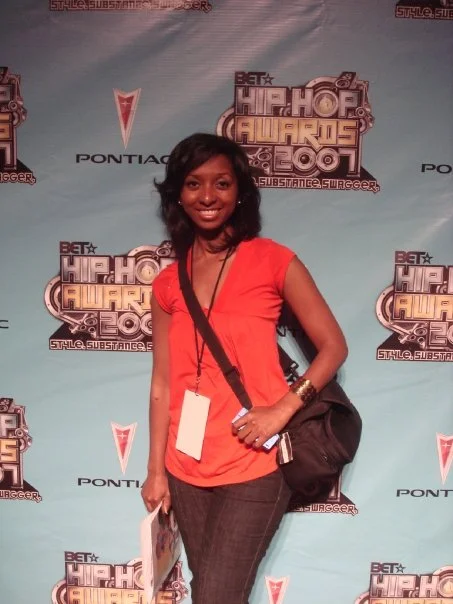 My first red carpet! BET Hip Hop Awards 2007.