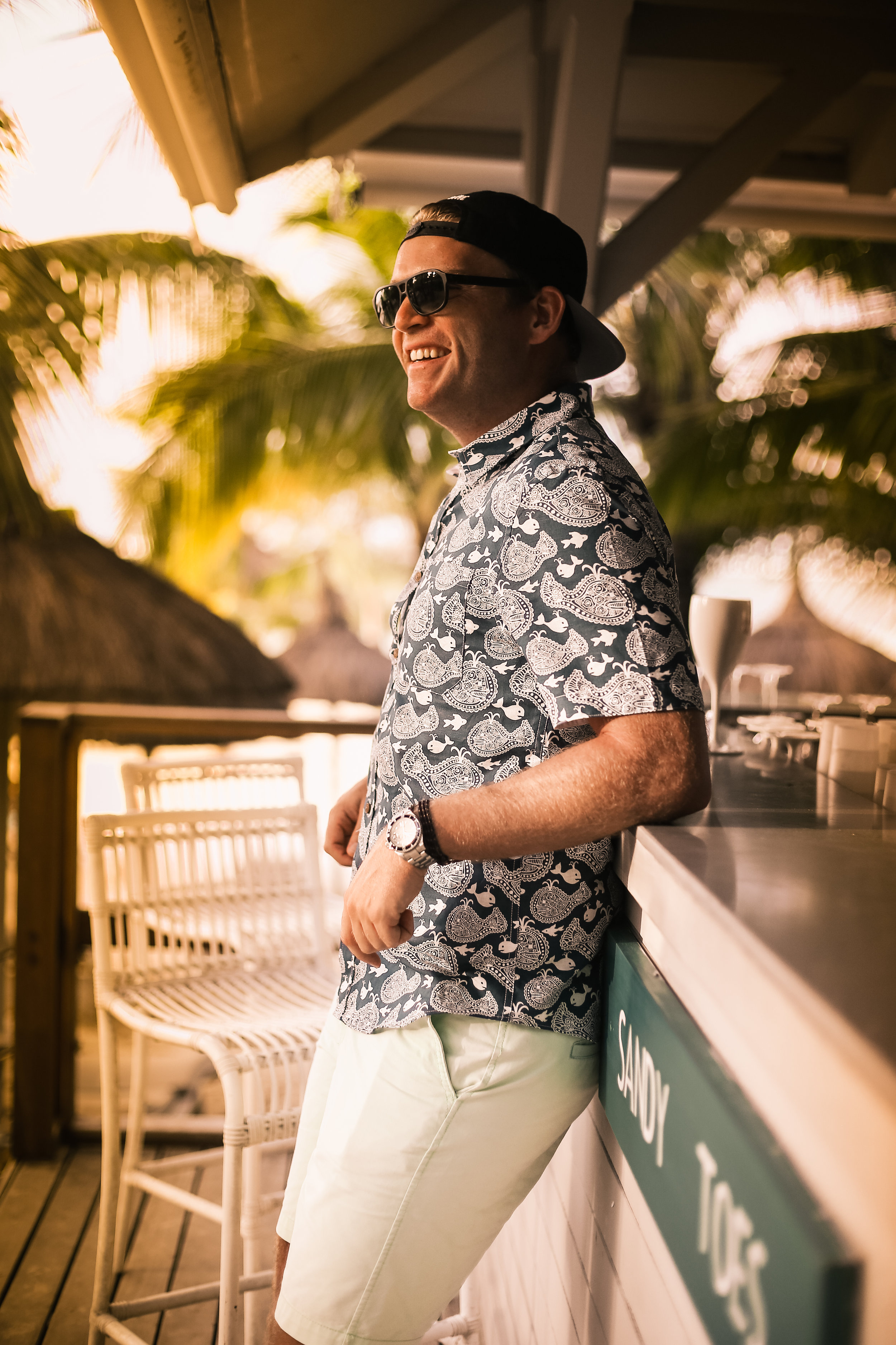 From beach to bar shirt
