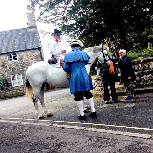 Uncle Tom on his grey mare! #uncletomcobley #widecombefair #widecombeinthemoor #dartmoorlife #moorlandlife #greymare #dayout