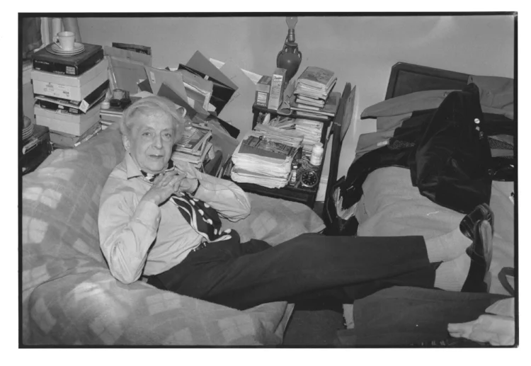 Quentin at home in the East Village, NYC, by Martin Fishman