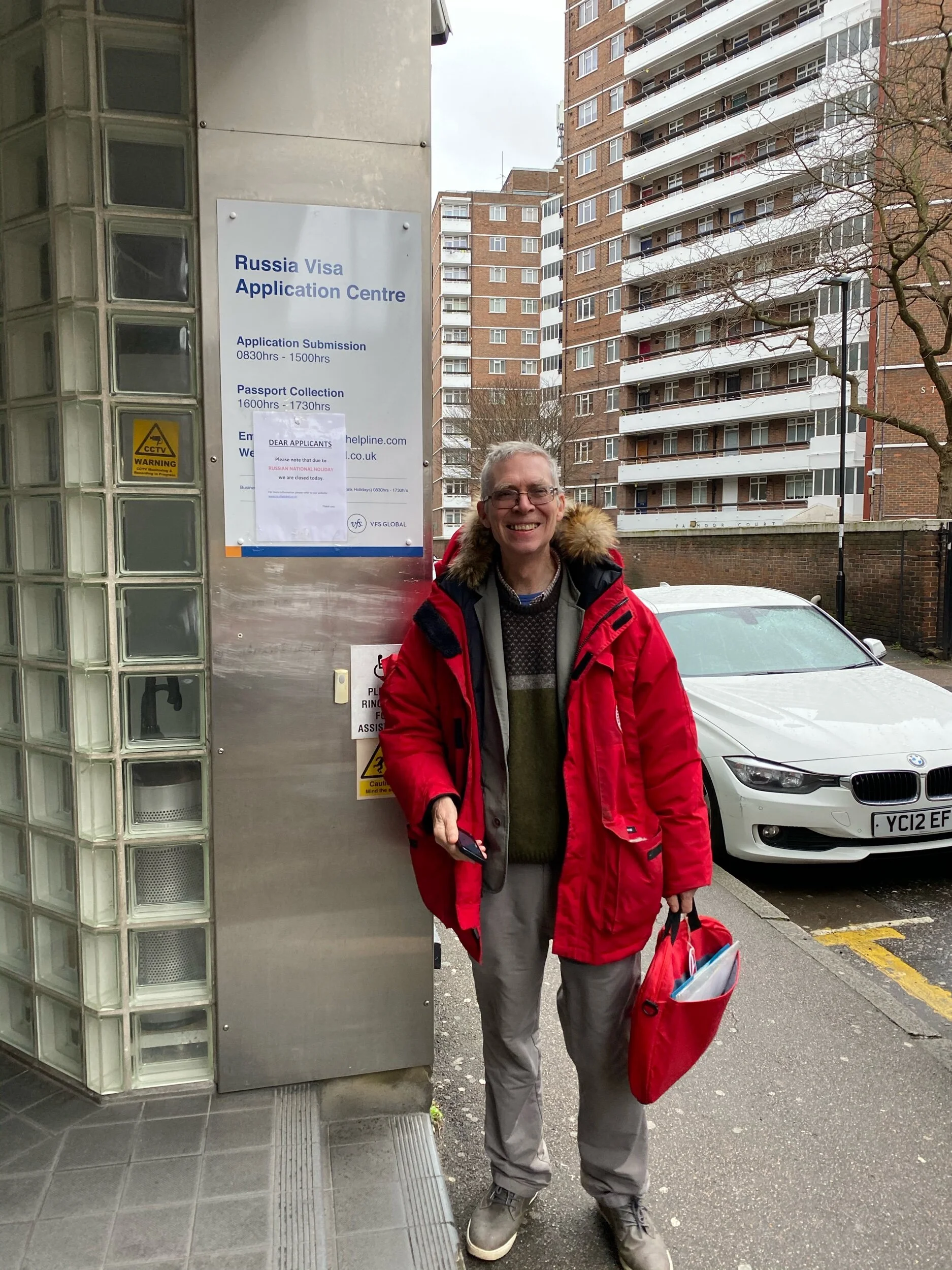 Getting the Russian Visa - we never now will!