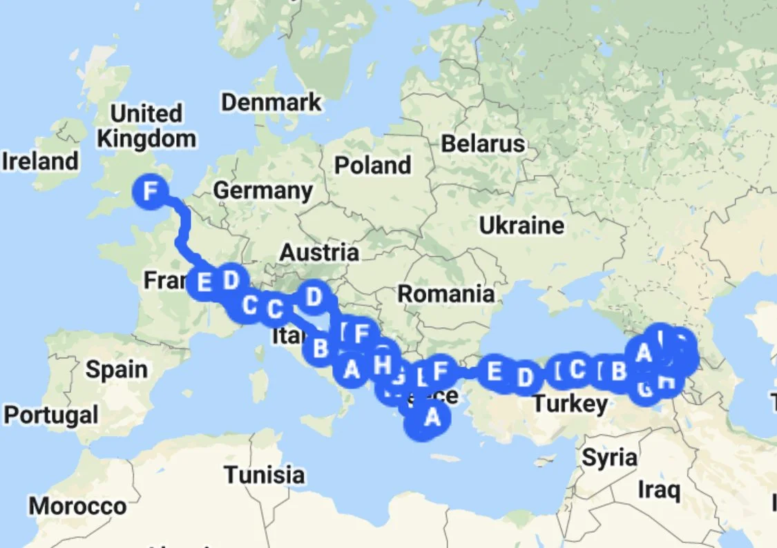 Route to Georgia 2022