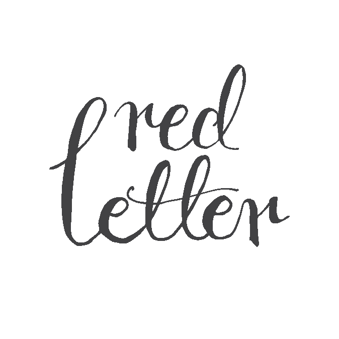 red letter jewellery