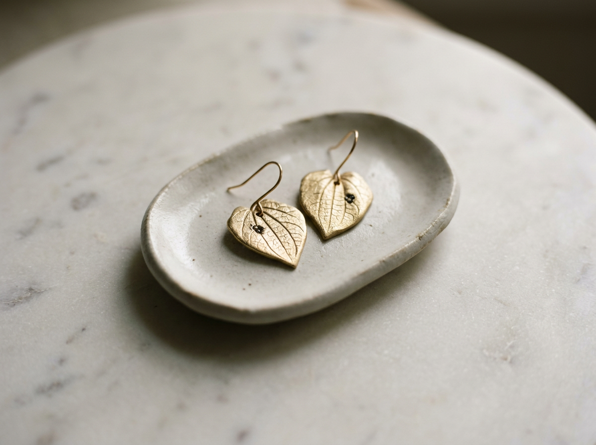 Small Kawakawa earrings