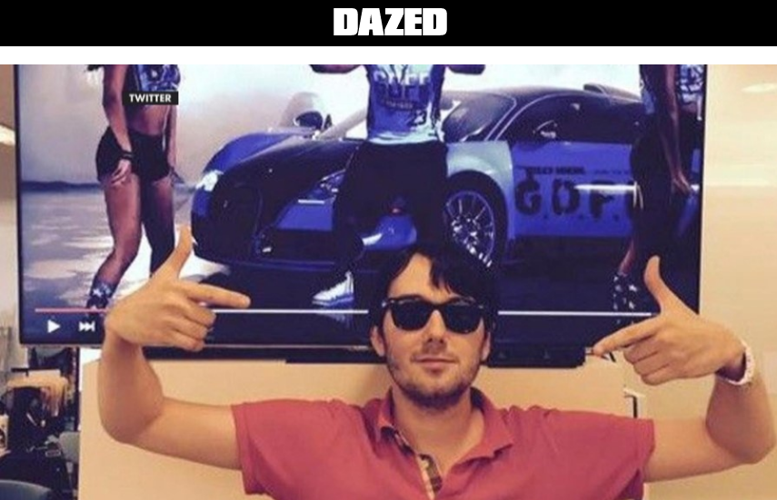 Martin Shkreli should have been sent to prison a long time ago - for Dazed Magazine