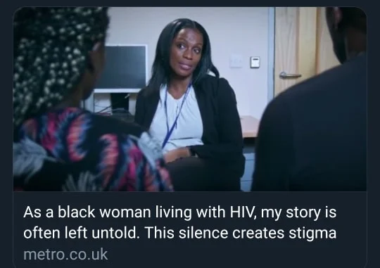 As a black woman living with HIV, my story is often left untold. This silence creates stigma - for Metro