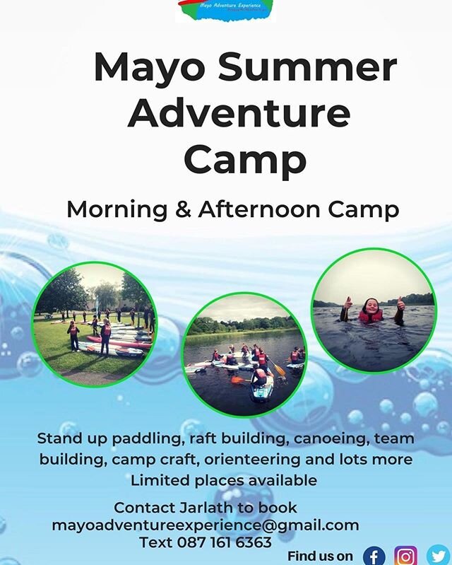 WE'RE BACK
4 places left on our morning session next week our afternoon slots are full ( 29th June &ndash; 3rd July / 9.30-12.30pm still available)
Places also available on our 6th &ndash; 10th July camp for morning or afternoon session. 
Send us a m