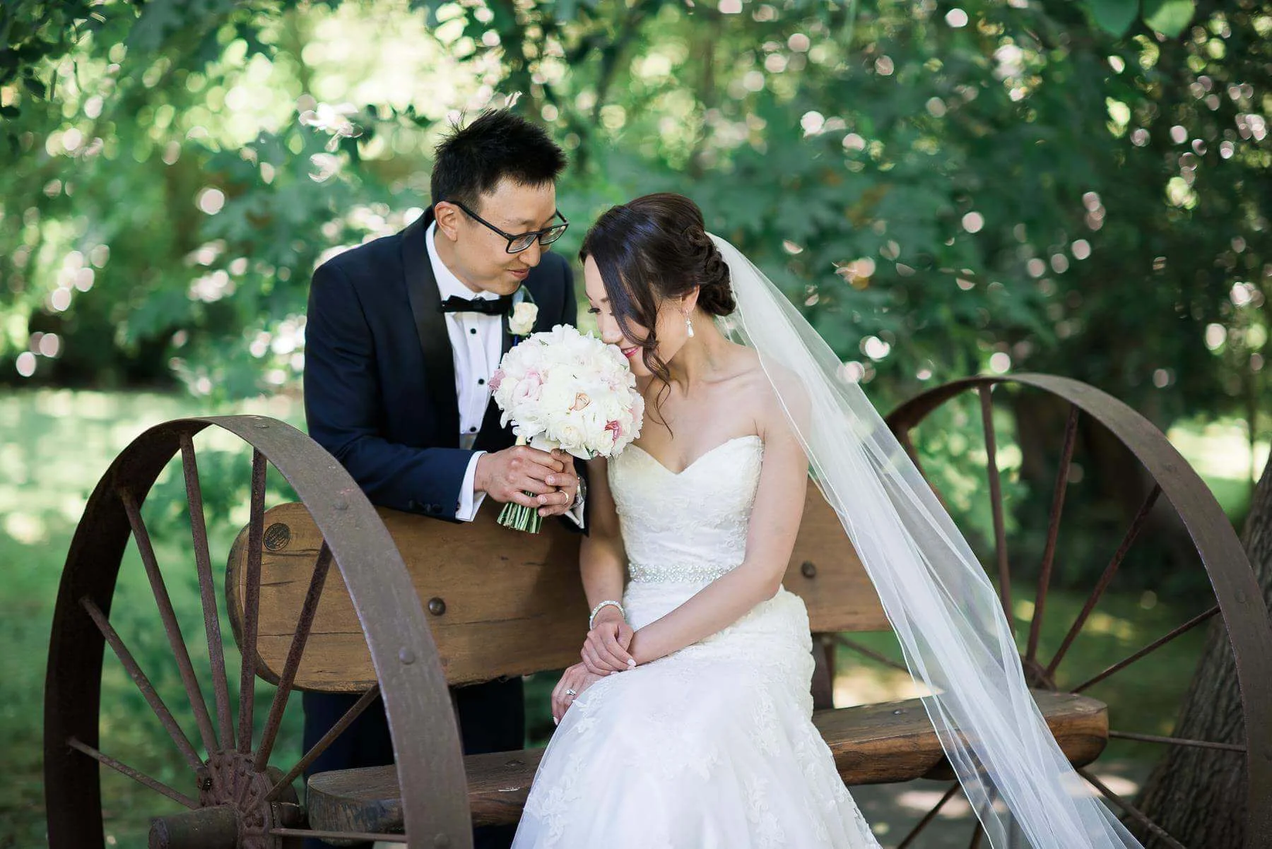 Peony & Rose bouquet