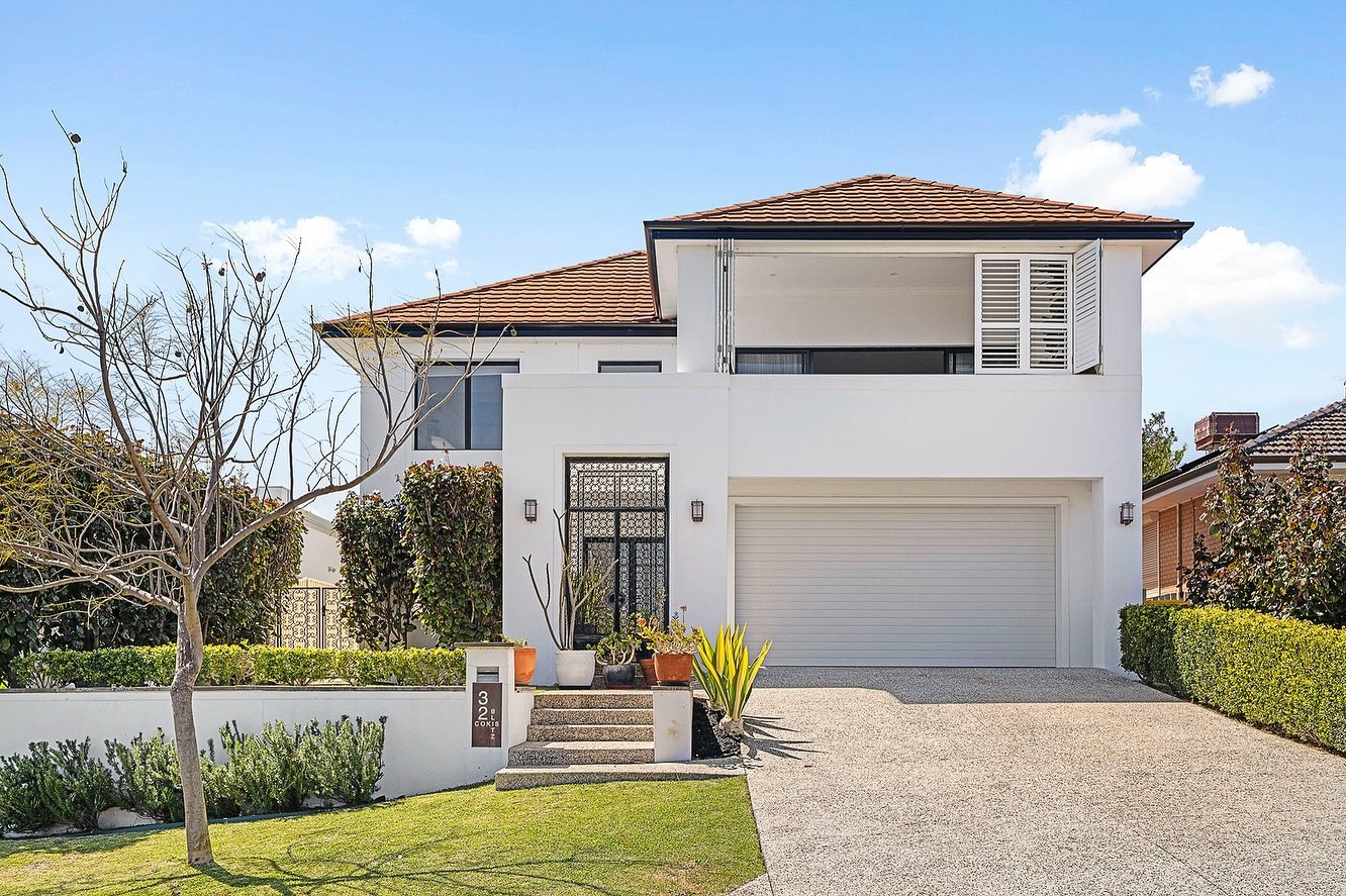 JUST LISTED ✨ 32 Queenscliffe Road Doubleview. 

Architecturally inspired and brilliantly executed, this remarkable 4 bedroom 2 bathroom two-storey family home redefines multi-generational living with effortless sophistication.

Designed to bring eve