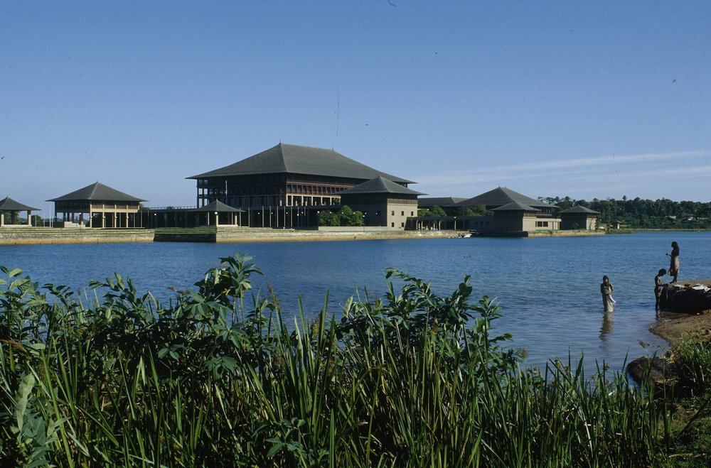 Sri Lanka's Parliament House designed by Bawa, opened in 1982