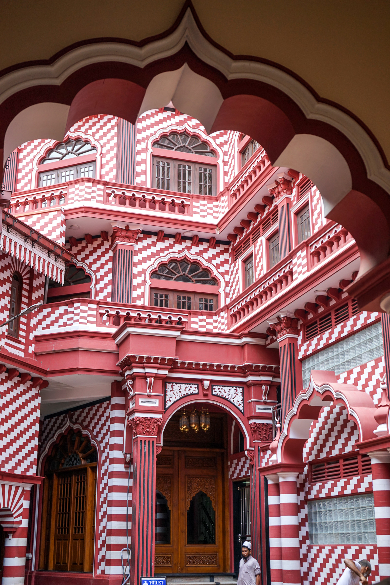 Entrance to Red Mosque