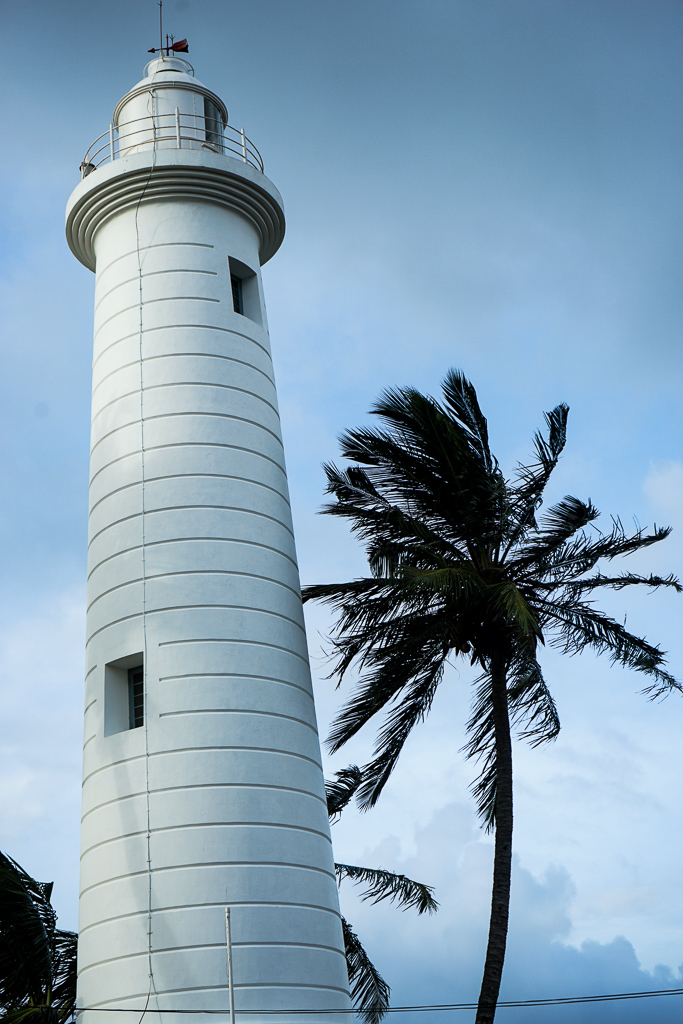 The lighthouse at Galle Fort