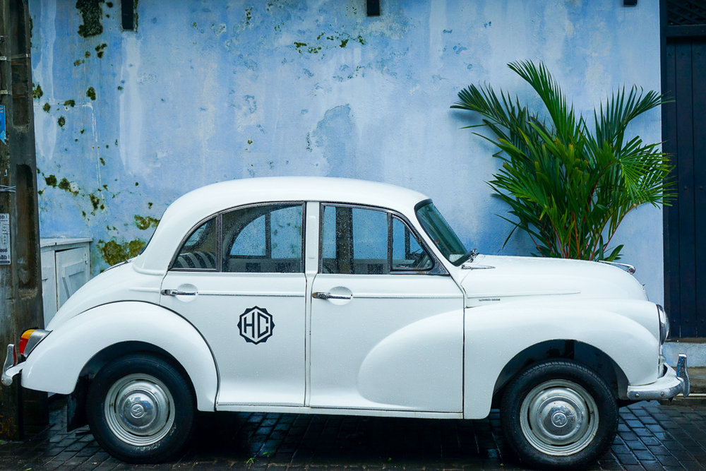 Pedlar Street and The Heritage Cafe car