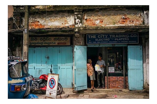 I don&rsquo;t know what people see. Sometimes I barely know what I see. But I did stop in my tracks at this crumbly old building, taken in by those lovely, duck-egg blue shopfront doors. Beautiful things exist in the unlikeliest of places. That&rsquo