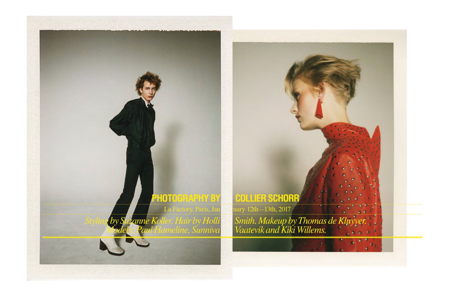 Self Service Magazine SS17 — Andy Hillman Studio