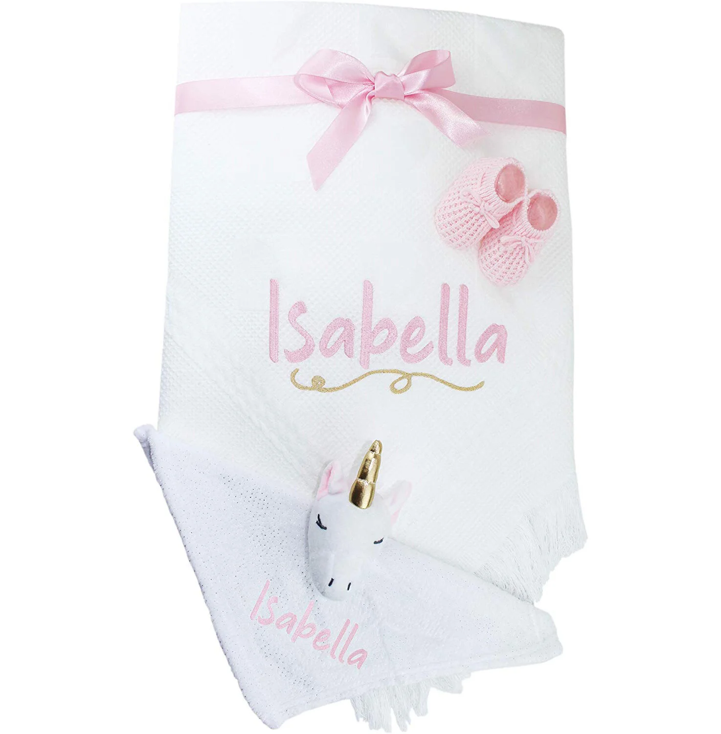 unicorn baby sleepsuit