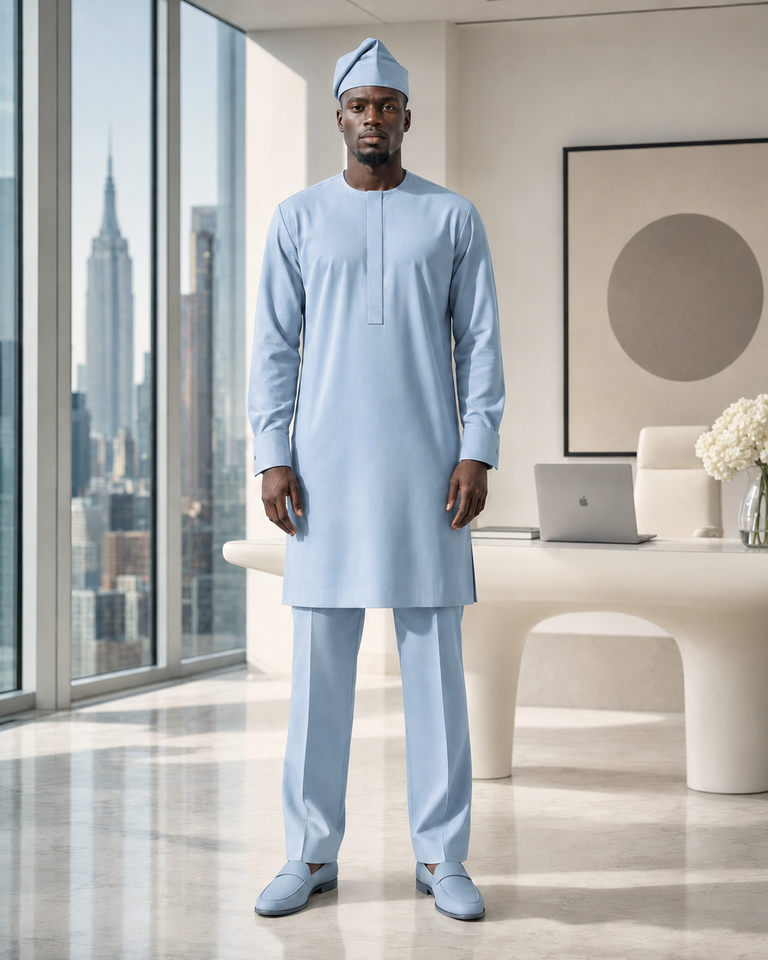 Kaftan · Glacier Blue