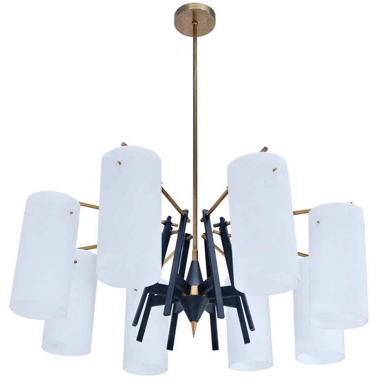 8 Arm Cylindrical Chandelier