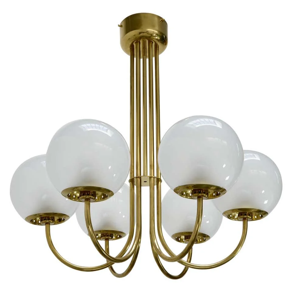 Large Lamperti Chandelier