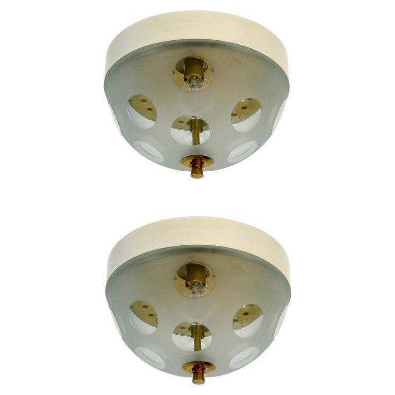 Italian 70s Flush Mounts