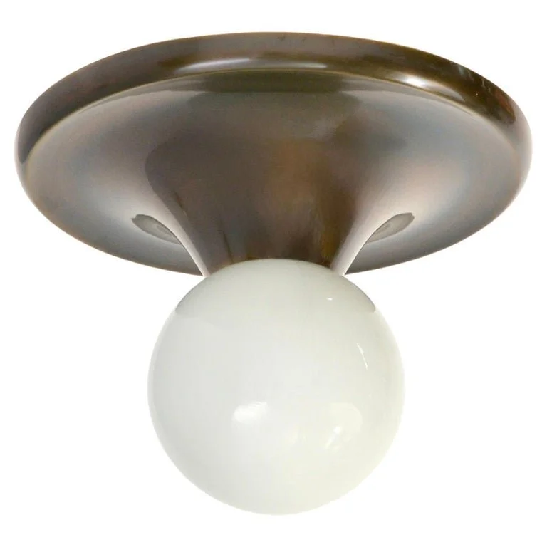 Large Achille Castiglione Flush Mounts (PB or NPS)