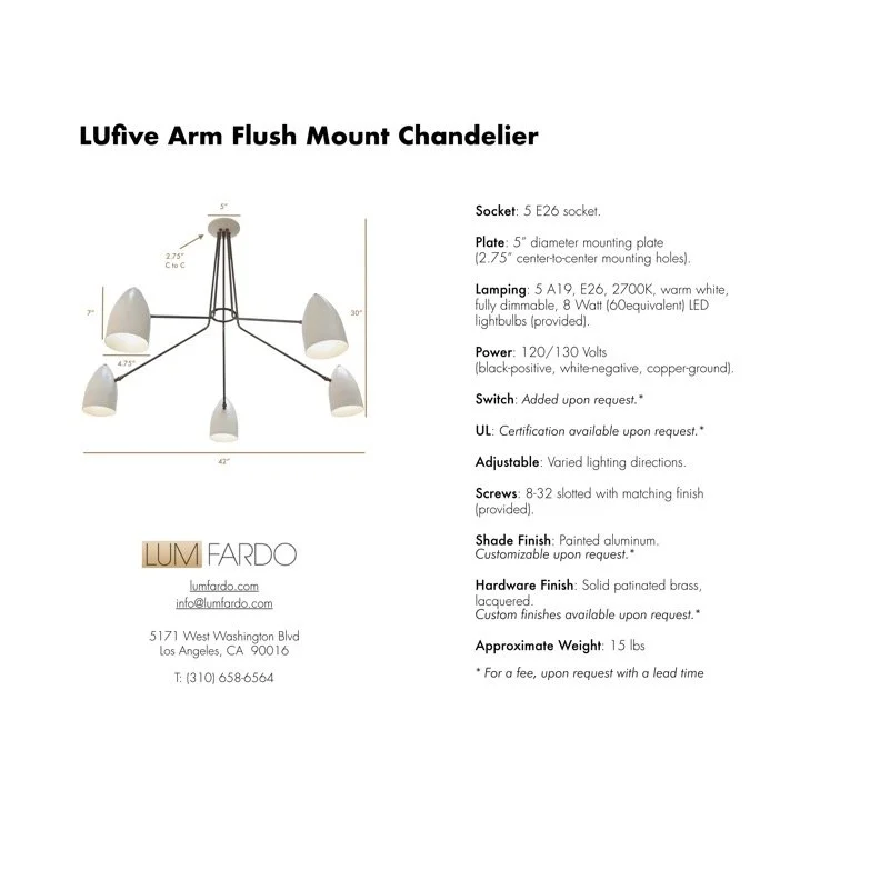 LUfive Arm Flush Mount Chandelier Nuova.jpg