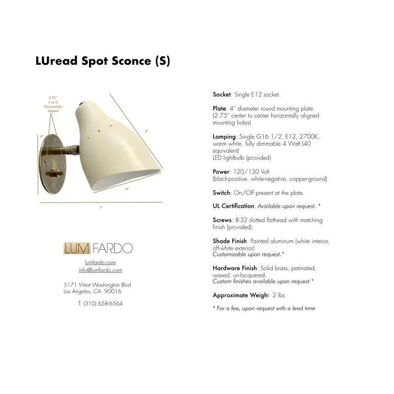 LUread Spot Sconce (S) Nuova.jpg