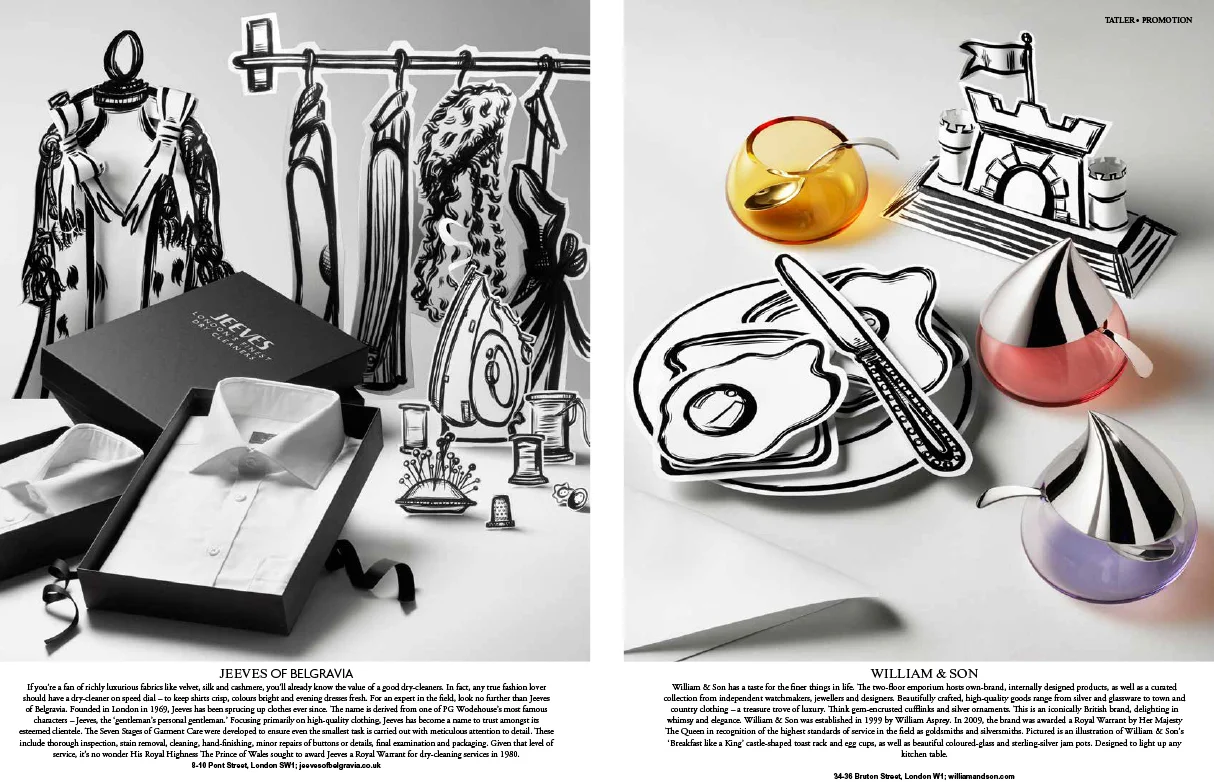 Seal of approval - Jeeves of Belgravia, William & Son - Samantha Brownstein Design Ltd