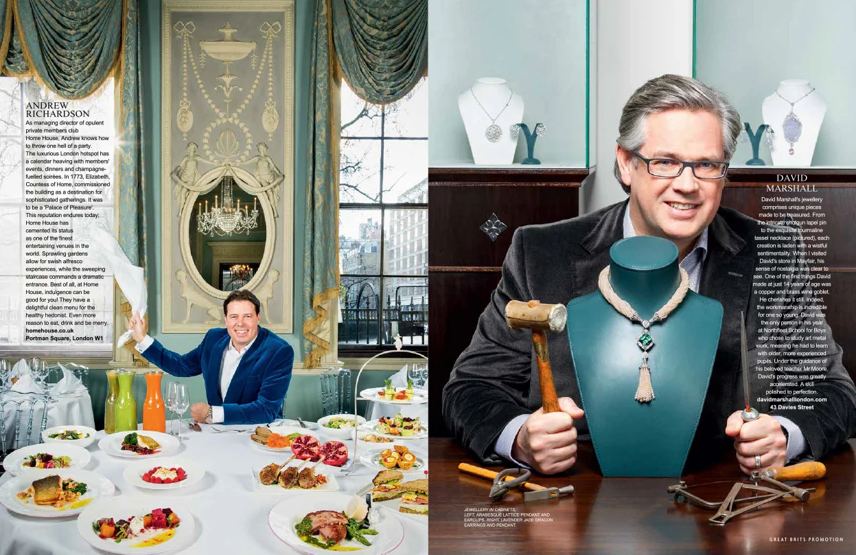 Great Brits - Home House, David Marshall - Samantha Brownstein Design Ltd