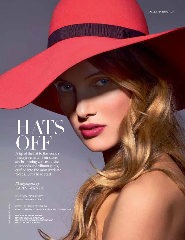 Hats off - Samantha Brownstein Design Ltd