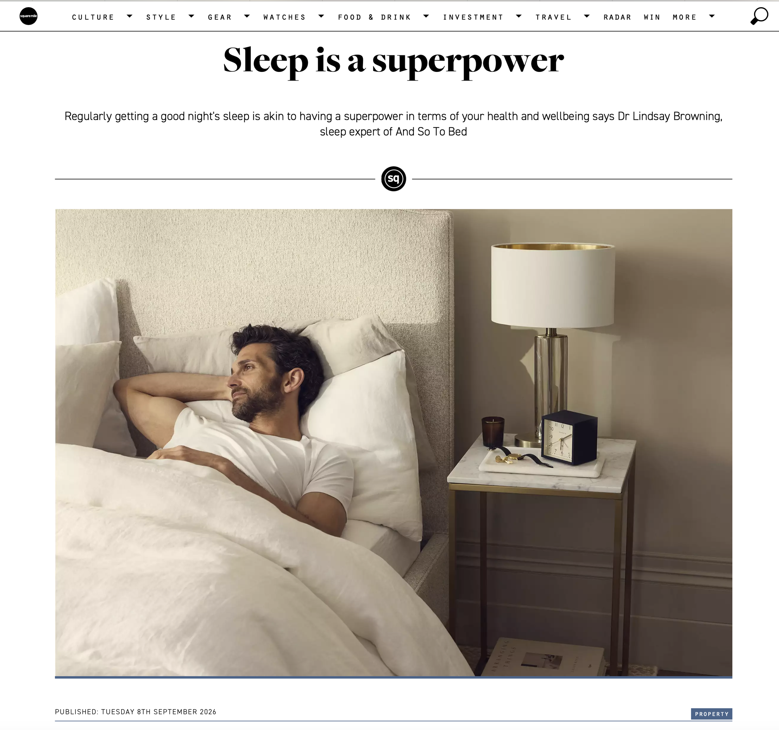 Square Mile Editorial