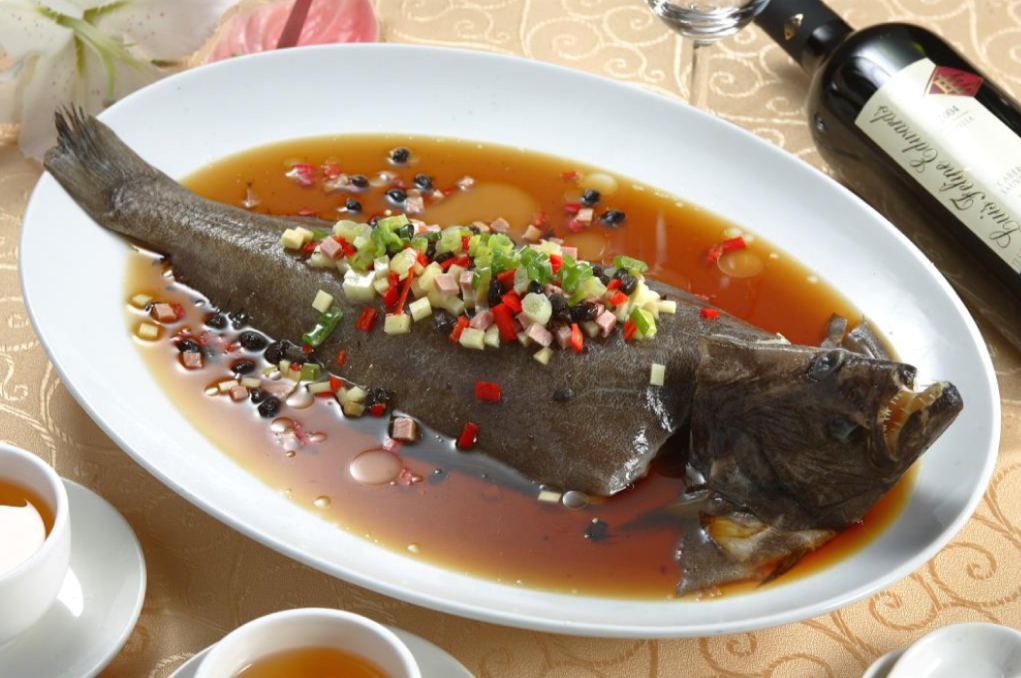 豉汁蒸鰈鱈